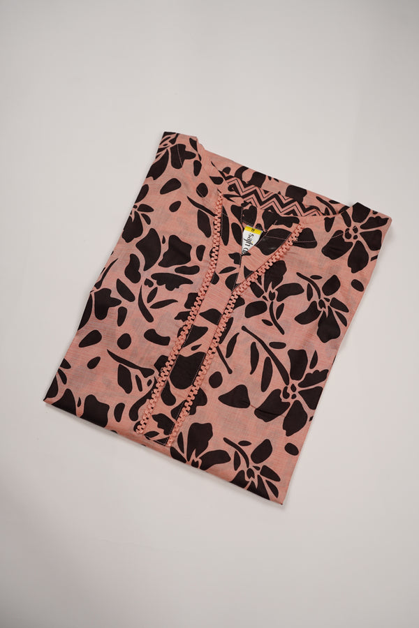 Rozi - Printed Cotton Outfit - Ready to Wear PD125