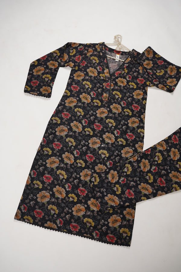 Rozi - Luxury Dhanak Co-Ords - Ready to Wear PKD004