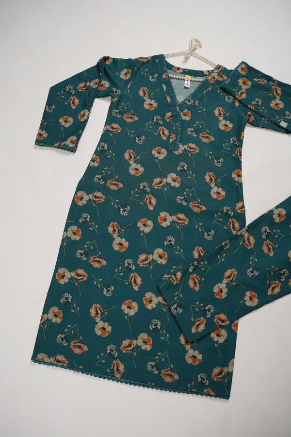 Rozi - Luxury Dhanak Co-Ords - Ready to Wear PKD007