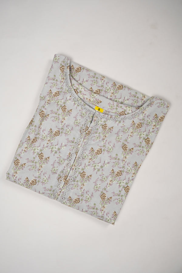 Rozi - Premium Quality Linen Outfit - Ready to wear PKD018