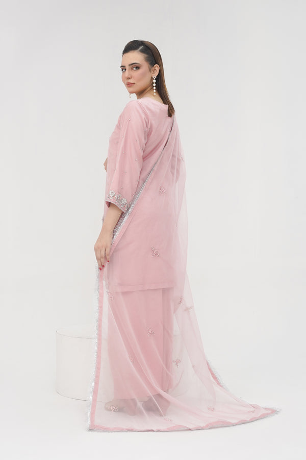 Khaas - Luxury Organza Outfit - Hand Work - Ready to Wear - Tehv10d4
