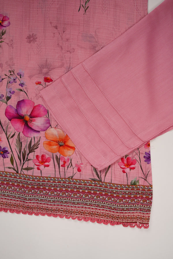 Rozi - Printed Viscose Outfit - Ready to Wear PD129