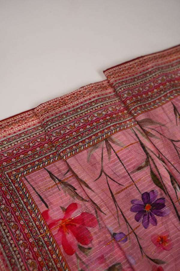Rozi - Printed Viscose Outfit - Ready to Wear PD129