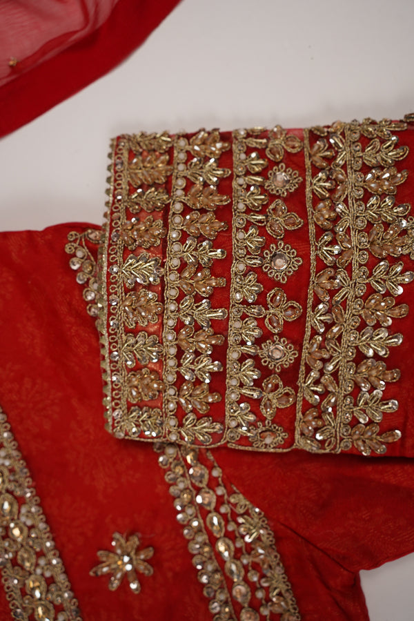 Tehwar - Luxury Festive Collection  with Shararah- Ready to Wear - Tehv10d7