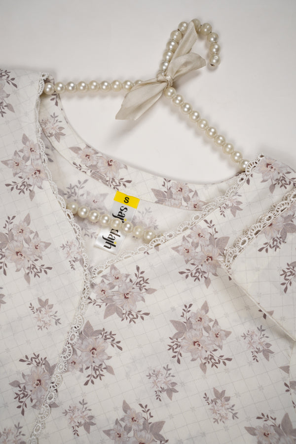 Rozi - Premium Quality Linen Outfit - Ready to wear PKD016