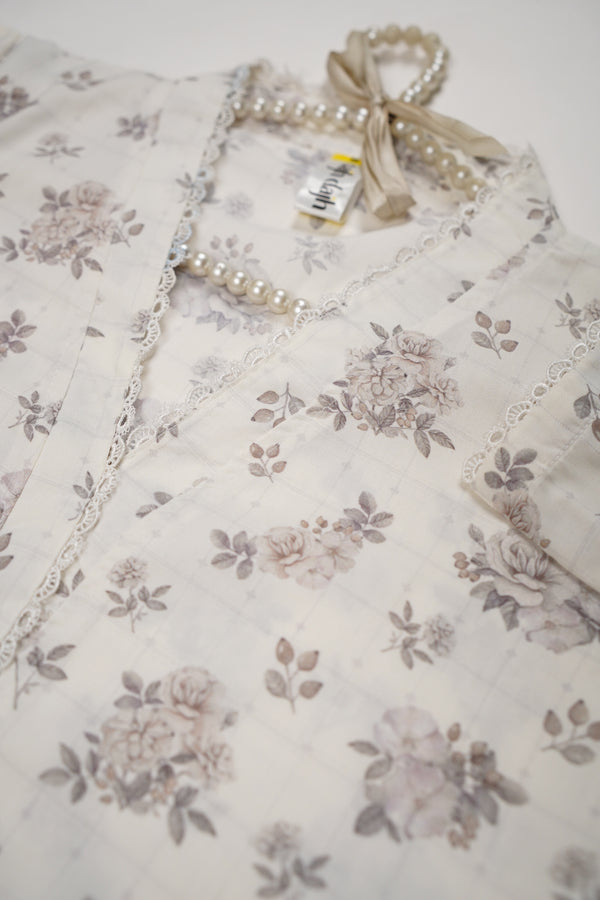 Rozi - Premium Quality Linen Outfit - Ready to wear PKD015