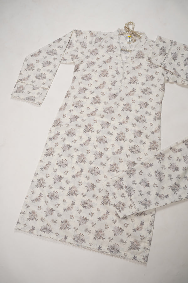 Rozi - Premium Quality Linen Outfit - Ready to wear PKD015