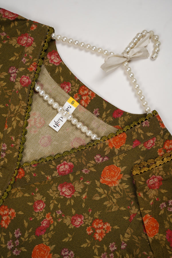 Rozi - Luxury Dhanak  Co-Ords - Ready to Wear PKD006