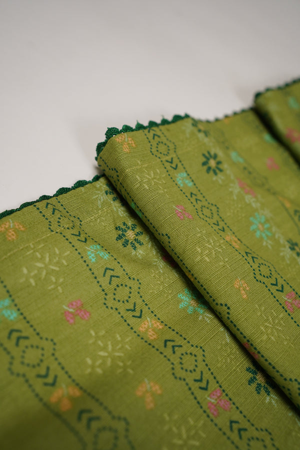 Rozi - Khaddar Outfit with Shawl - Ready to wear PKD012