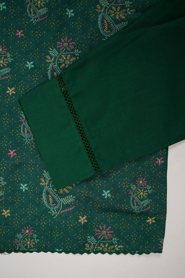 Rozi - Khaddar Outfit with Shawl - Ready to wear PKD012