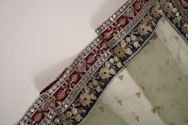 Tehwar - Luxury Organza Festive Collection with Gararah - Ready to Wear - Tehv9d2
