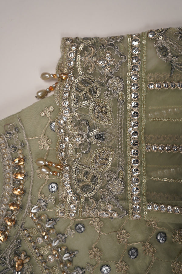 Tehwar - Luxury Organza Festive Collection with Gararah - Ready to Wear - Tehv9d2