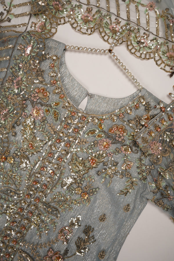 Husan e Jahan - Luxury Festive Collection With Shararah - Ready to Wear - HEJ-V5-D9