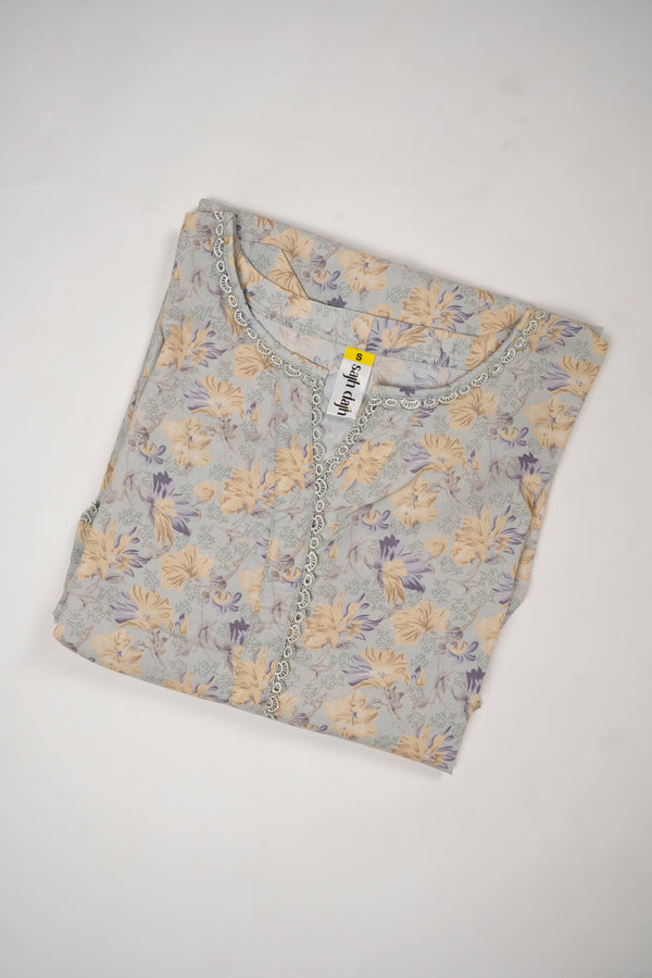 Rozi - Premium Quality Linen Outfit - Ready to wear PKD014