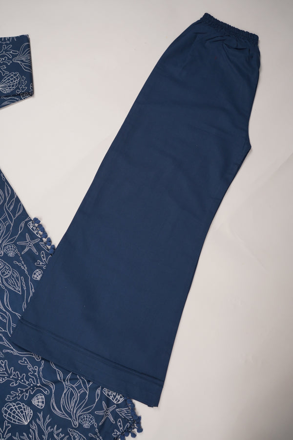 Rozi - Exclusive Khaddar Outfit with  Shawl - Ready to Wear - PD144