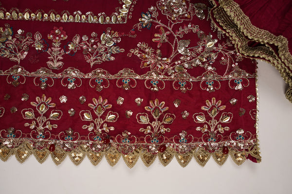 Husan e Jahan - Luxury Festive Collection With Shararah - Ready to Wear - HEJ-V6-D2