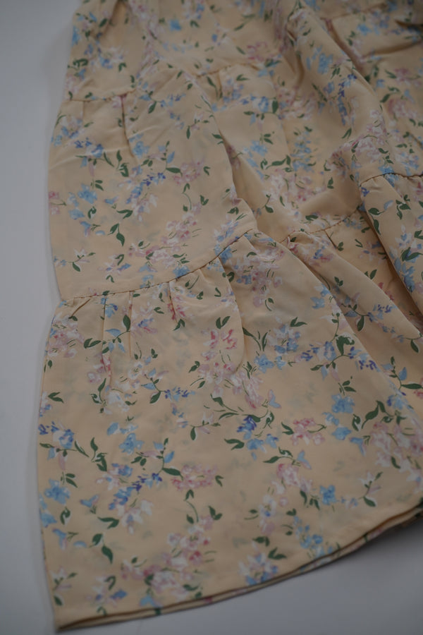 Printed Viscose Dress (6-14 Years)