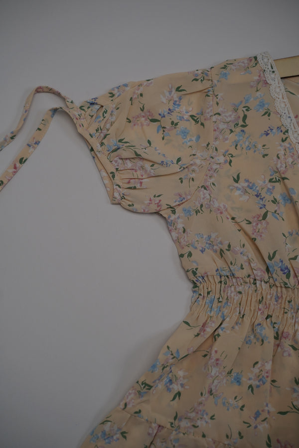 Printed Viscose Dress (6-14 Years)