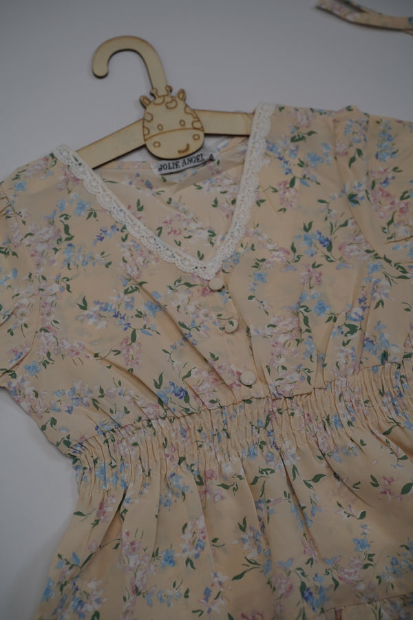 Printed Viscose Dress (6-14 Years)