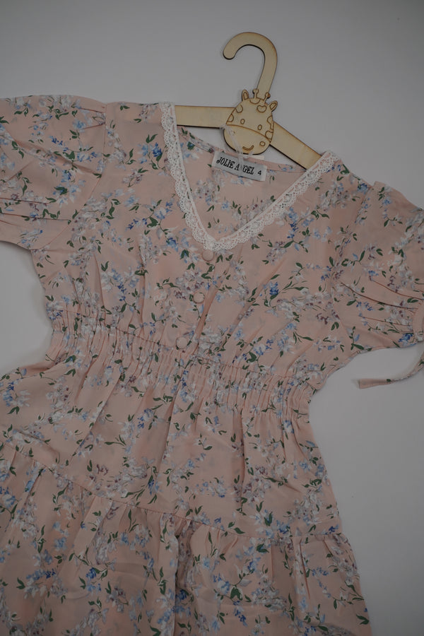 Printed Viscose Dress (6-14 Years)