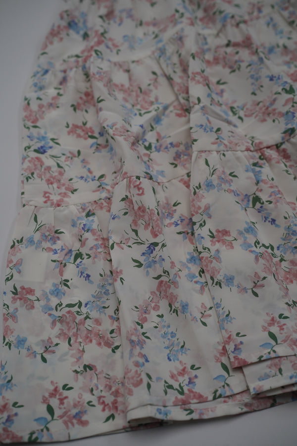 Printed Viscose Dress (6-14 Years)