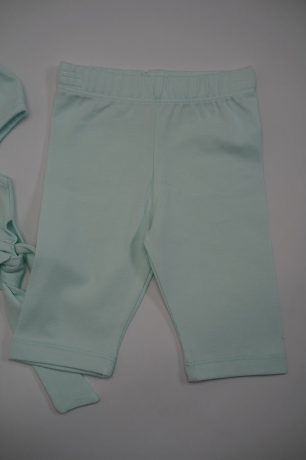 Comfortable Mint Legging Set (6 Months to 7 Years)